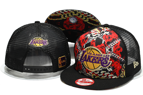 Los Angeles Lakers hats-049